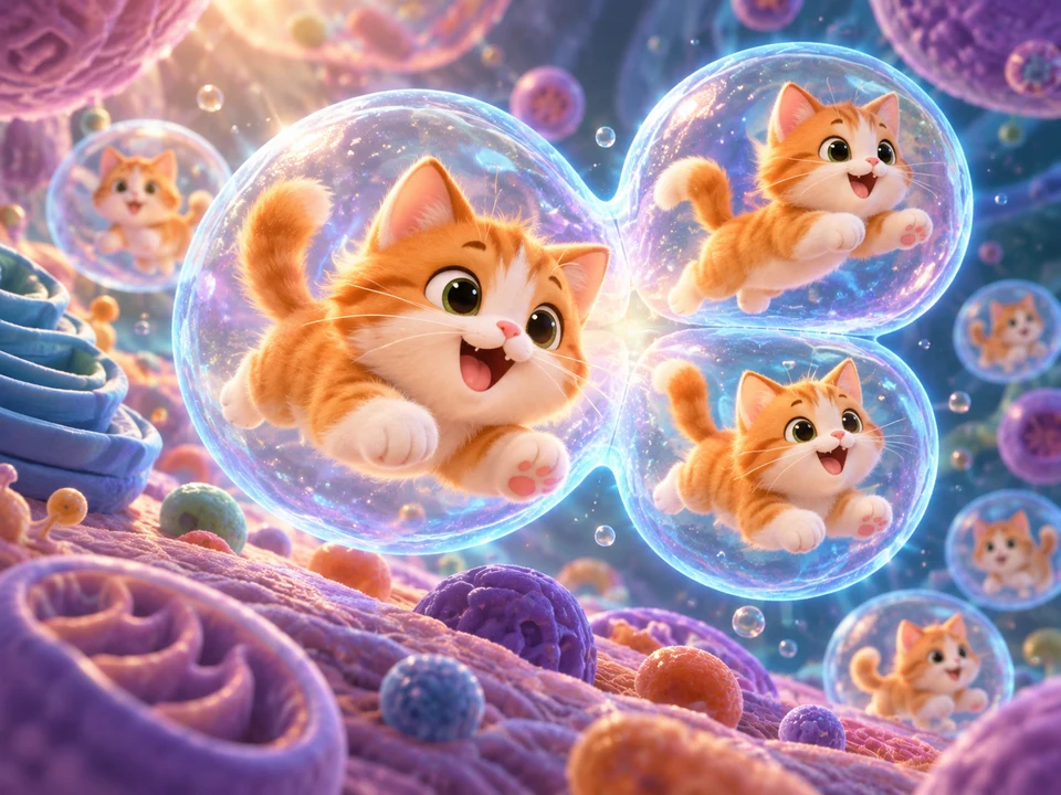 猫咪的细胞分裂封面