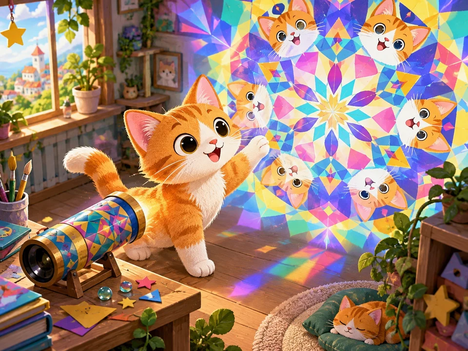猫咪万花筒封面